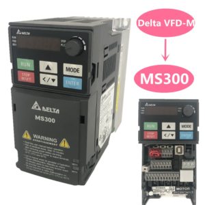 Delta MS300 Series VFD 1-Phase